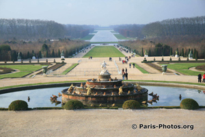 Part of the mock village constructed in the gardens of Versailles for Marie Antoinette
